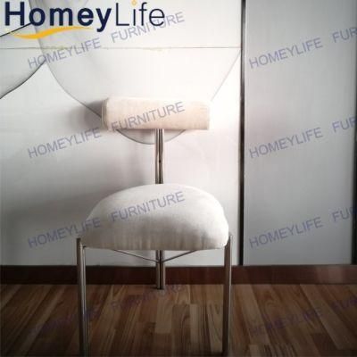 Unique Design Modern Furniture Fabric Cushion Dining Chair