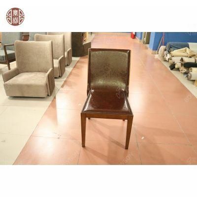 Solid Wood Hotel Chair for Bedroom, Lobby, Restaurant Furniture