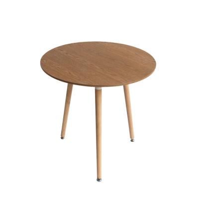 Hot Sale Modern Round Cocktail Tables Portable Wood Bar Table