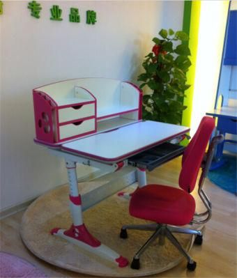 Lovely Colorful Eco-Friendly Baby Furniture Kids Homework Furniture Set