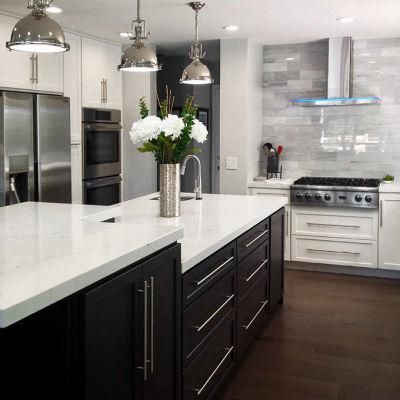 American Project Customized Modern Kitchen Cabinets From Fuzhou Furniture Factory