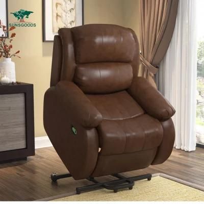 Cheap Price Home Elderly Chair Lift Theatre Cinema Commercial Furniture Recliner Sofa Leather Chesterfield Furniture