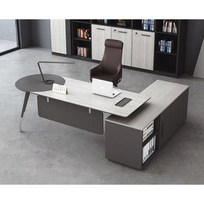 (SZ-ODR629) 2019 L Shape Manager Office Table MDF Executive Office Desk