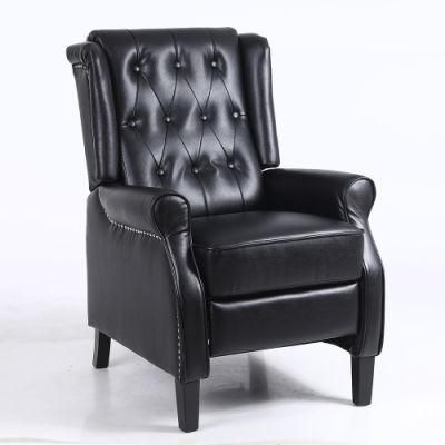 Modern Design Air Leather Pushback Recliner Chair Massage Sofa Living Room Furniture