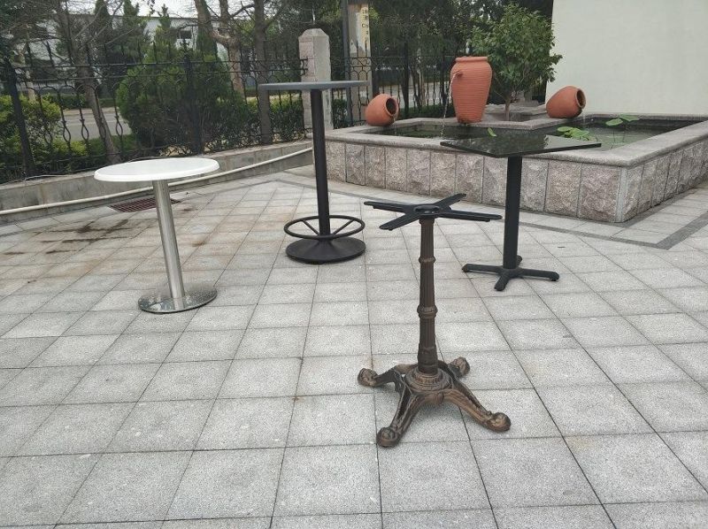 Modern Style Dining Table Outdoor Furniture Pub Metal Furniture Leg