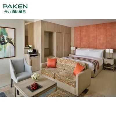 Hotel Bedroom Furniture with Plywood &amp; MDF Wooden Furniture