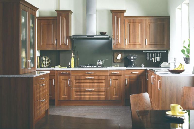 European Solid Wood Professional High Gloss Cabinets MDF Lacquer Wooden Kitchen Furniture