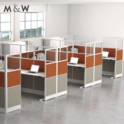 Best Selling Modern Office Workstation Furniture Modular 4 Person Office Desk