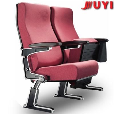 Factory Price Aluminum Leg Folding Modern Design Fireproof Fabric Theater Auditorium Hall Chair