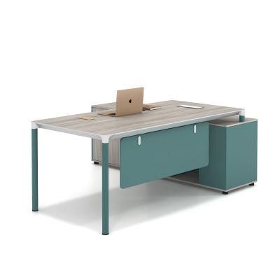 Cheap Economical Customized Design Table Luxury Modern L Shape Furniture Wooden Office Home Executive Desk