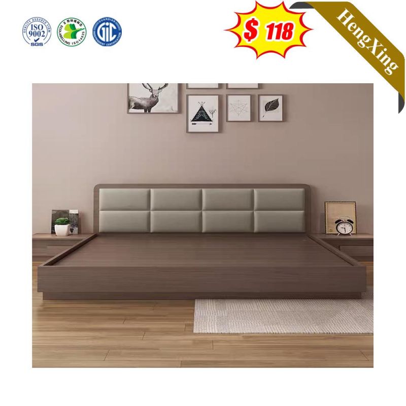 Hotel Bedroom Furniture Modern King Bed with 2 Year Warranty