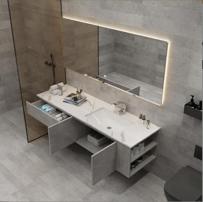 Nordic Bathroom LED Mirror Cabinet LED Medicine Cabinet