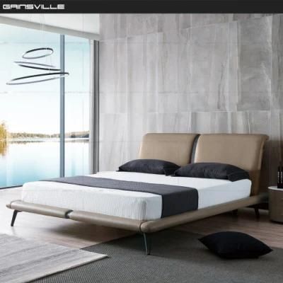 Foshan Factory Modern Bedroom Sets Genuine Leather Bedroom Furniture for Home Furniture