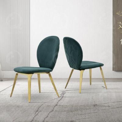 Modern Dining Room Furniture Nordic Velvet Dining Room Chair