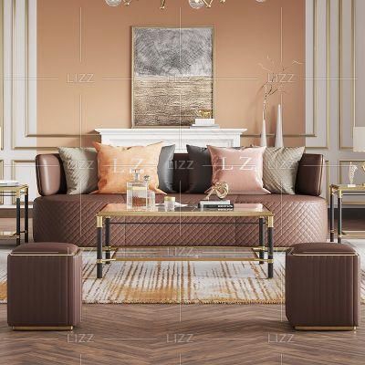 Dubai Modern Design Sectionals 3+2+1 Living Room Sofa Arabic Fabric Sofa Set