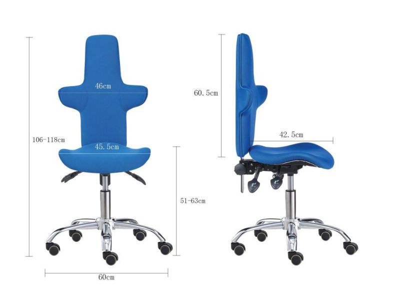 Fabric Ergonomic Adjustable Office Chair with High Backrest