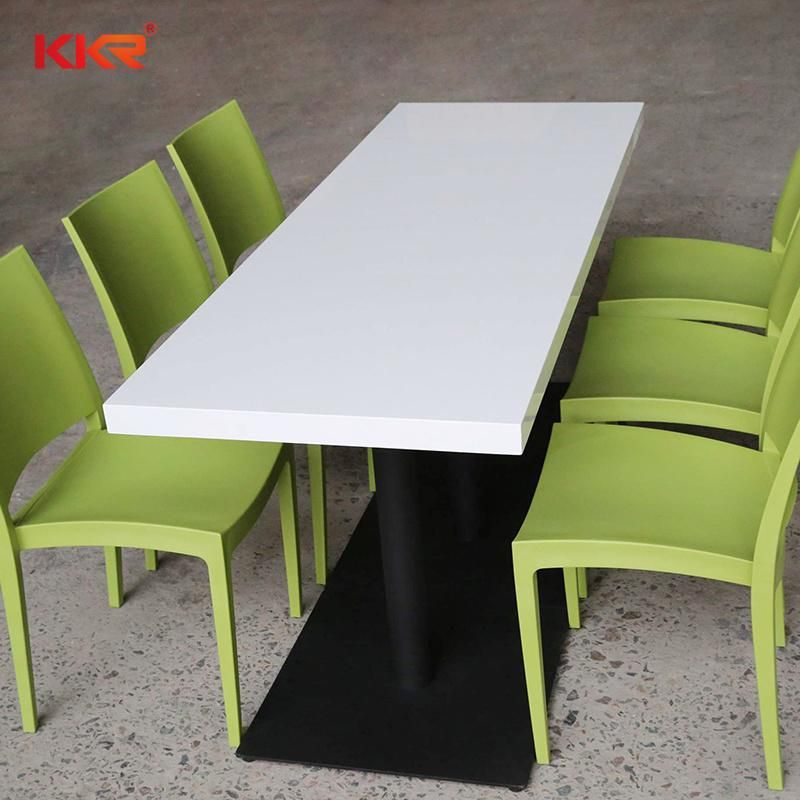 6 Seater Dining Table Acrylic Solid Surface Vanity Top