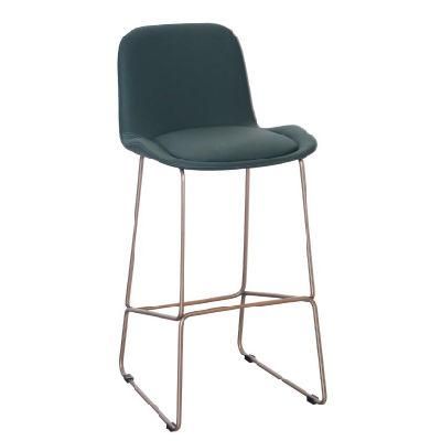 Modern Chair Furniture Elegant High Bar Stool Chairs with Back Bar Chair with Backrest