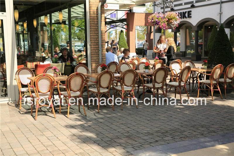 Modern Outdoor Restaurant Furniture Dining Table and Chair Set