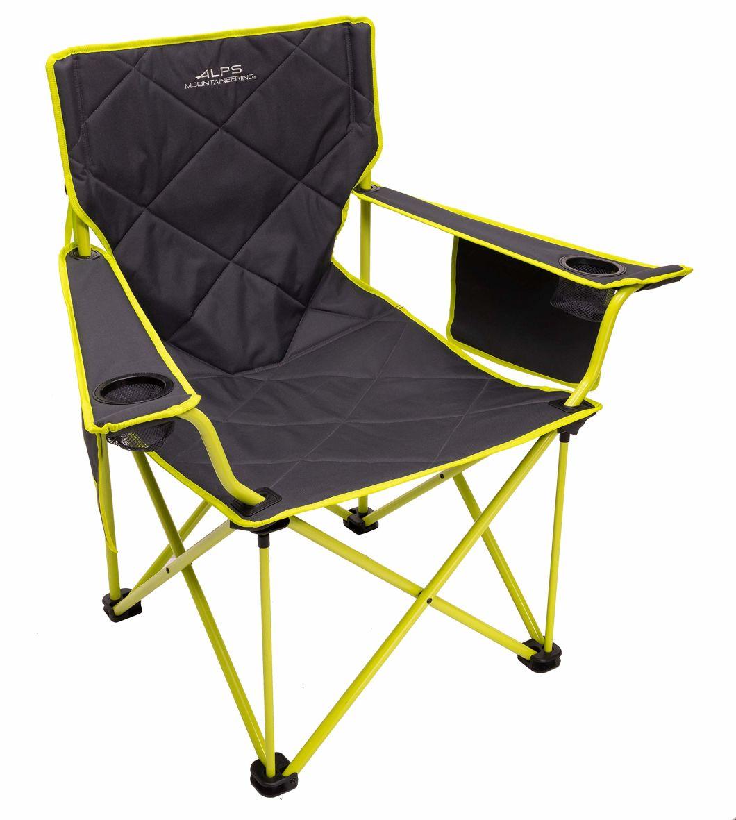 Outdoor Portable Folding Camping Colorful Metal Beach Chair Wholesale Factory Foldable Lightweight Customizable Logo Chairs