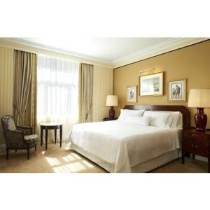 Plywood Material Typical Hotel Bedroom Furniture