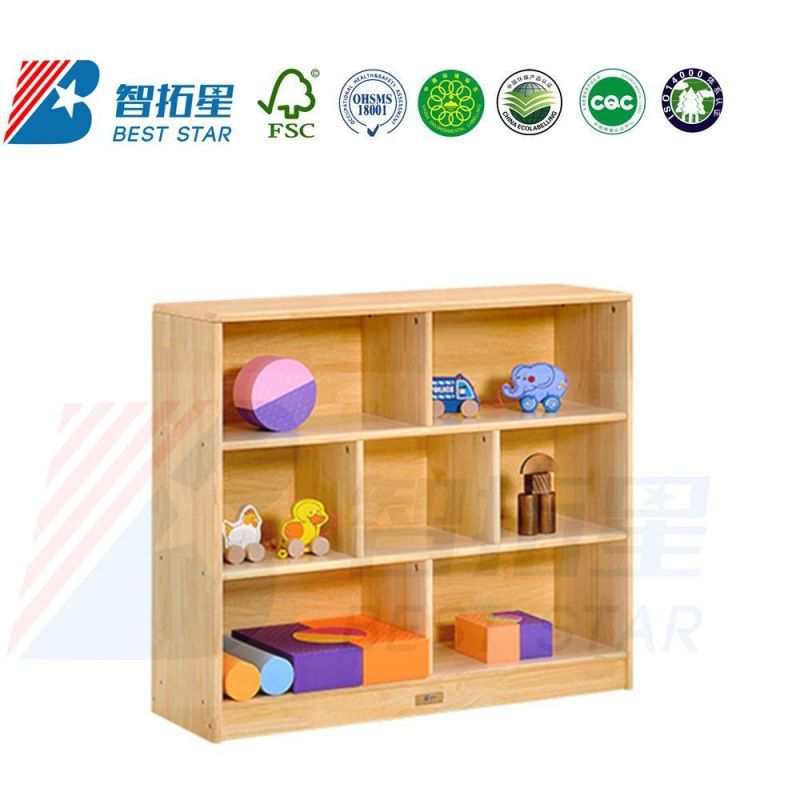Kids Wooden Cabinet, Kindergarten Classroom Cabinet, Baby Cabinet, Children Furniture Toy Storage Cabinet