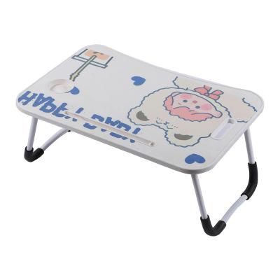 Standard Size Breakfast Tray Bed Laptop Table with Foldable Legs