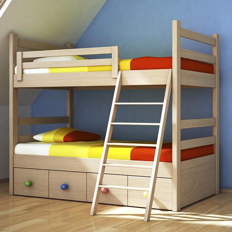 High Quality Wholesale Modern Bedroom Furniture Set Single Kids Bunkbed