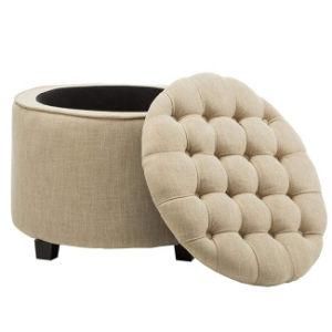 Modern Chinese Leisure Wooden Fabric Home Hotel Office Living Room Bedroom Outdoor Garden Kids Furniture Ottoman Storage Pouf Sofa Dining Chair