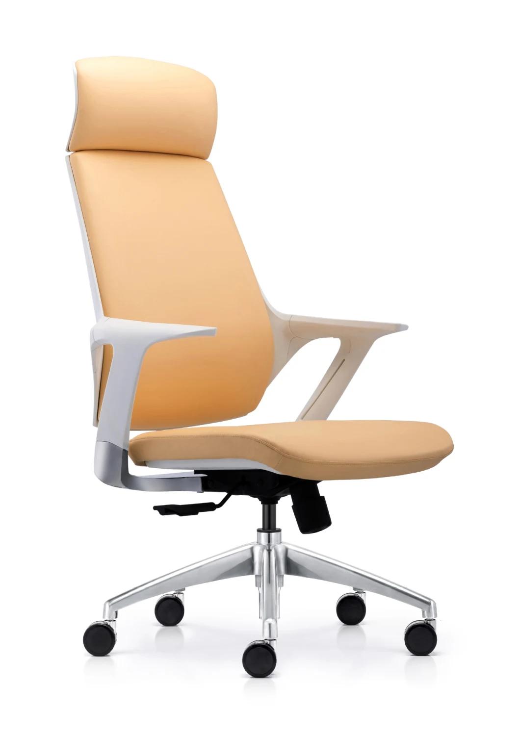 New Design High Back Modern Ergonomic Boss Office Leather Chair