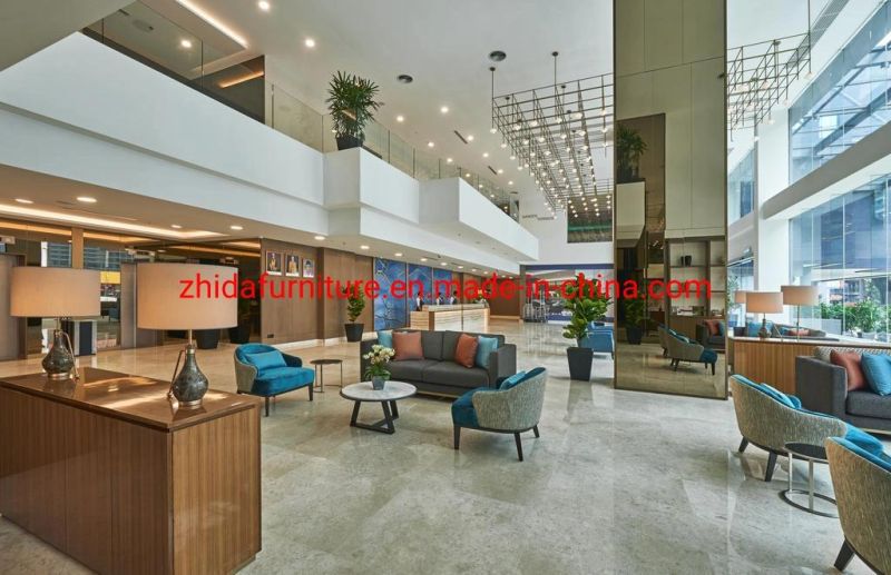 Foshan Factory Custom Luxury Antique 5 Star Hotel Lobby Furniture