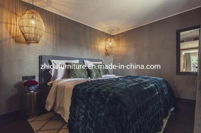 Foshan Wholesale Customized Hotel Bedroom Furniture Set for 5 Star Hotel