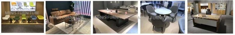 (MN-DT629) Home Modern Simple Marble/Slap Top Dining Table Furniture