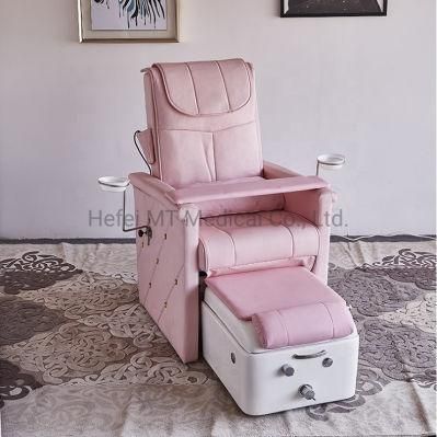 Mt Medical Wholesale Cheap Modern Luxury Beauty Nail Salon Furniture Whirlpool Discharge Pump Foot SPA Massage Pedicure Chair