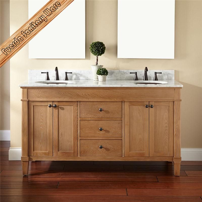 Wood Color Granite Top furniture for Bathroom