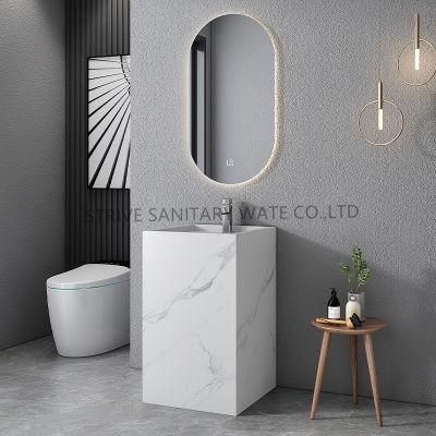 Modern Luxury Rock Plate Small Size Bathroom Vanity