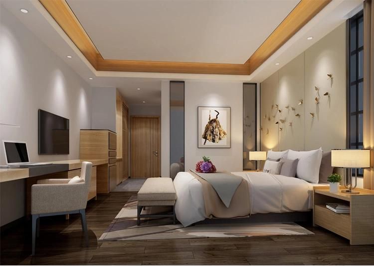 Custom Made Modern Hotel Furniture Wooden Bedroom Villa Apartment House