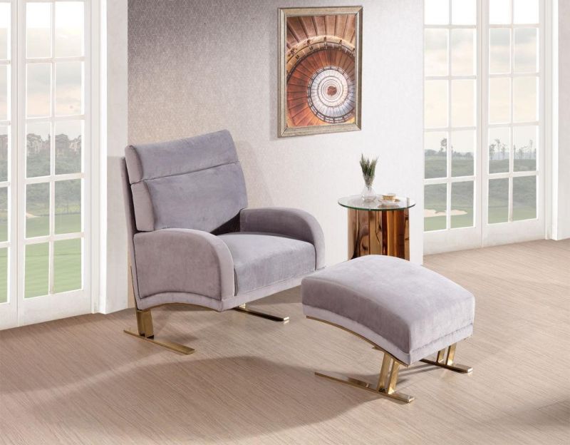 Living Room Backrest Metal Furniture Leg Dining Room Lounge Chair