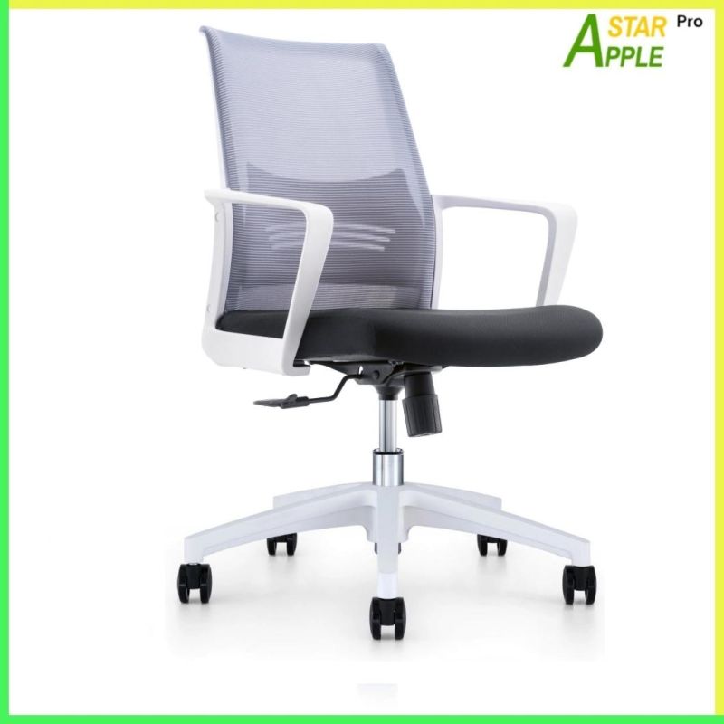 White Home Furniture as-B2183wh Office Chair with Five-Star Base