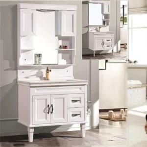 Modern Style White PVC Bathroom Vanity with Factory Price