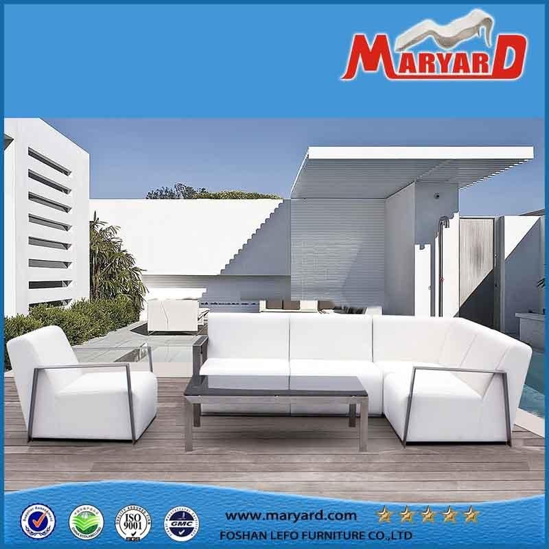 Modern Luxury Home Living Room Hotel Garden Swimming Pool Leisure Fabric Sofa Cover Outdoor Aluminum Alloy Furniture Sofa Seat