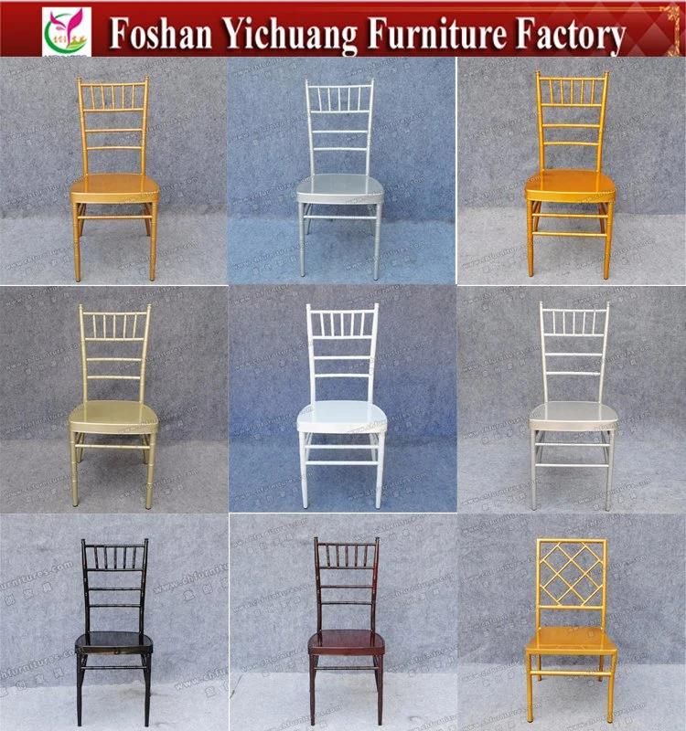 New Style Gold Channel Chair in Singapore for Wedding and Event (YC-A239)