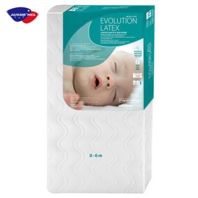 Organic Cotton Twin Single Size Cot Baby Children&prime; S Crib Mattress Hybrid Natural Waterproof Latex Infant Baby Mattresses