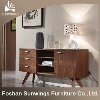 The Modern Solid Wood Side Cabinet
