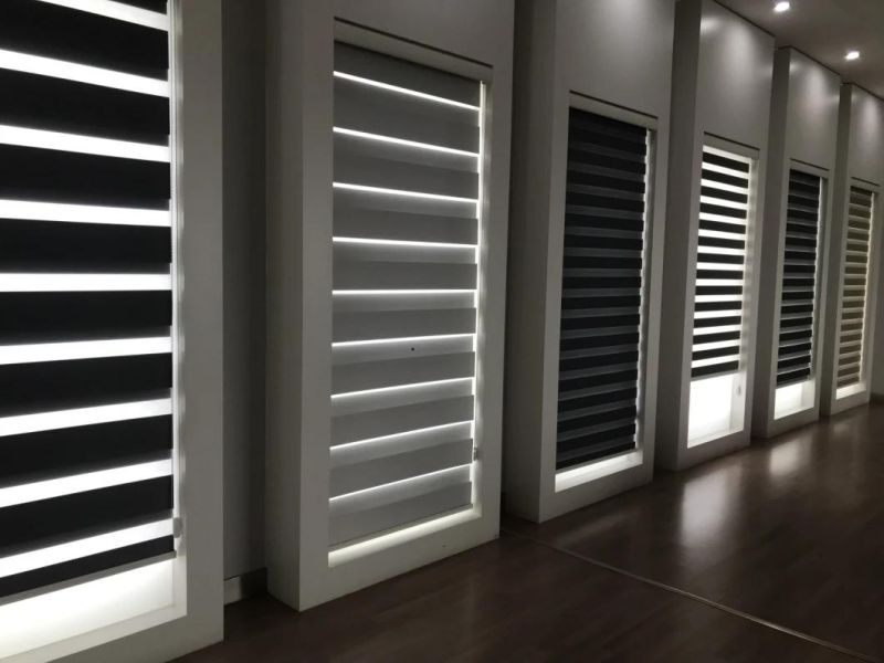 Semi-Blackout Triple Shade Blinds Shangri-La Blinds