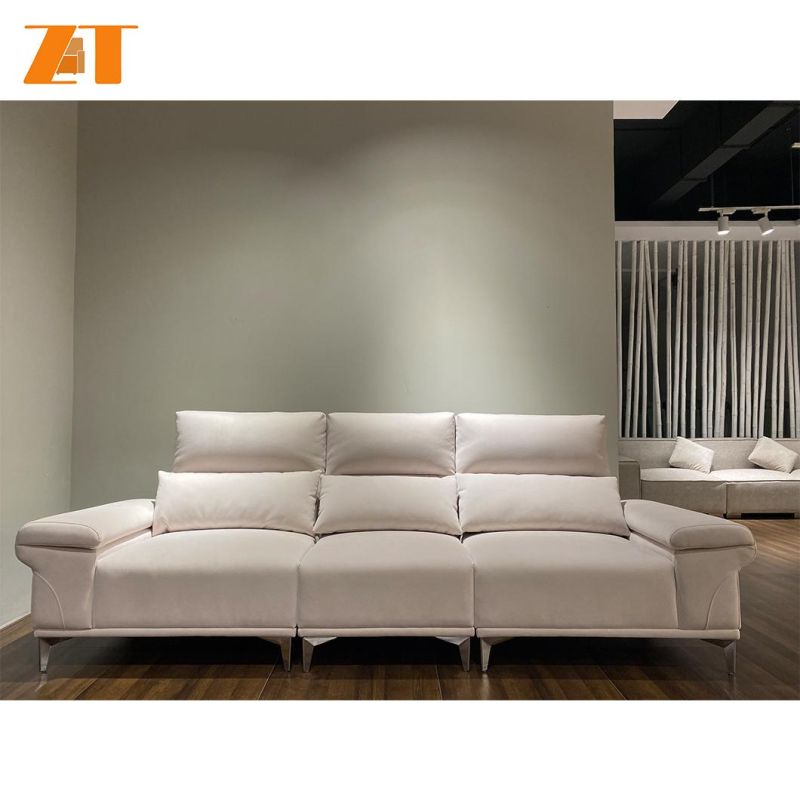 China Sofa Factory Popular Design New Model 3 Seater Fabric Cover Sofa for Living Room