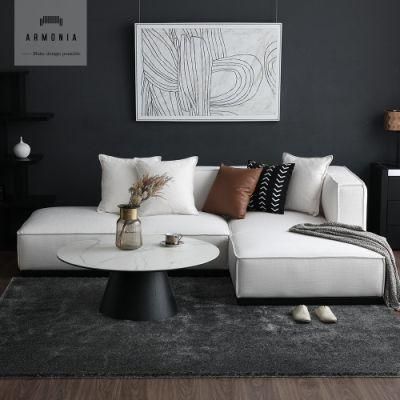 Hot Sale Sponge with Armrest Dubai Living Room Corner Sofa Home Furniture