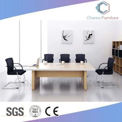 Modern Furniturer Thickening Panel Conference Table Office Desk (CAS-MT1804)