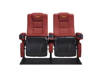 Luxury Leather Media Room Push Back Auditorium Movie Cinema Theater Chair