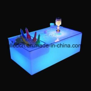 LED Party Bar Furniture RGB Plastic LED Pool Tables
